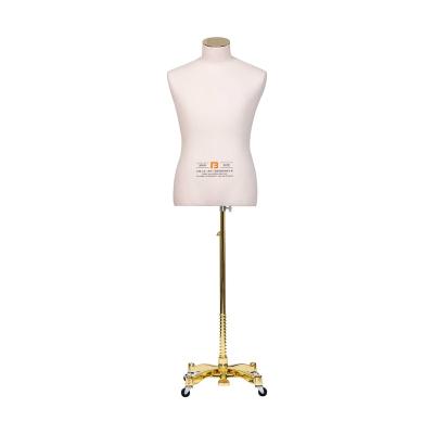 China Can Be NC Pinable Male Size Mannequin Upper Body Beifuform Uniform Dress Form For Tailor Dummy for sale