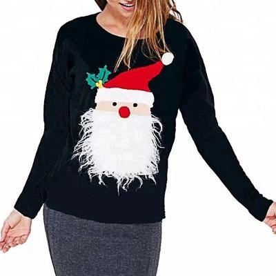 China TENGYU Anti-Wrinkle Fashion Ladies Christmas Sweater Ugly Christmas Sweater for sale