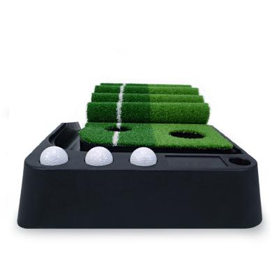 China JRT-81926001 2022 Newest Polyester Mini Golf Practicing Green Mat For Home for sale