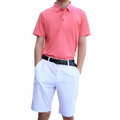 China QUICK DRY Golf Apparel Quick-Drying Shorts Men And Women's Sports Running Pants Slim Short Sleeve Suit for sale