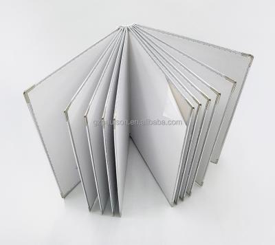 China Paper Album Digital Tape Adhesive Inside Pages, Magazine Style Inside Pages for sale