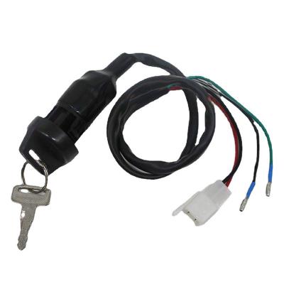 China High Cost Performance Customizable Multifunction Durable Motorcycle Ignition Key Switch TRX250 Fourtrax for sale