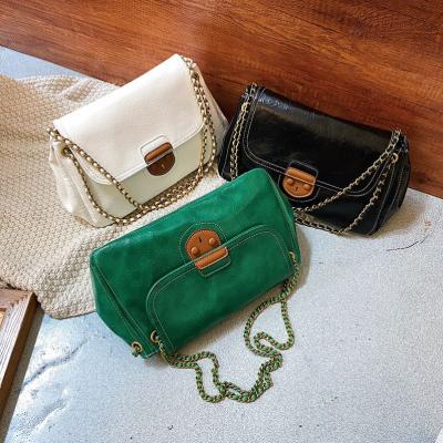 China New Fashion Fashion Big Bags Girls Green Color Young Famous Lady Handbags Luxury Purses For Young Ladies for sale