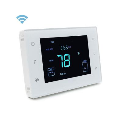 China Home Heat Pump 24V Single/Multi Stage Digital Programmable Thermostat Single/Multi Stage Thermostat for sale