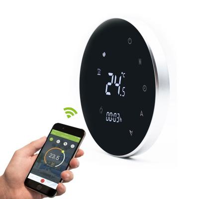 China 2020 hot sale support google/alexa/IFTTT smart heat thermostat only with wifi control for sale