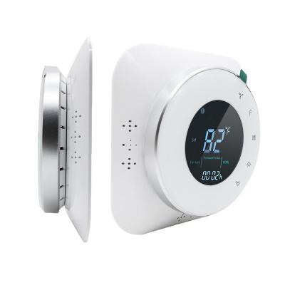 China Programmable Multi Zone 2 Stage Thermostat Control Tuya Smart Wifi Heat Pump Thermostat Control 24v For Heat Pump for sale