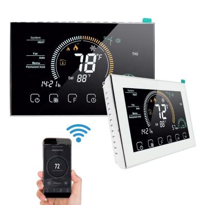 China two stage heat/cool low voltage programmable thermostat HTW-MT08 for sale