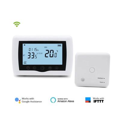 China New Modern WiFi Wireless Room Thermostat from HOTOWELL for Combi Boiler for sale