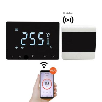 China Hotowell Modern Hot Selling High Quality Digital WiFi Wireless Smart Thermostat for Boiler Control for sale