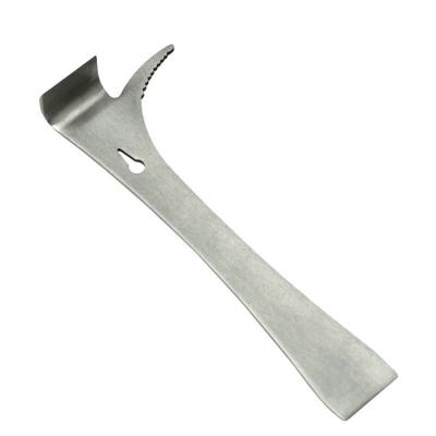 China Professional Farms Stainless Steel Hive Tool With Hook Beekeeping Scraper for sale