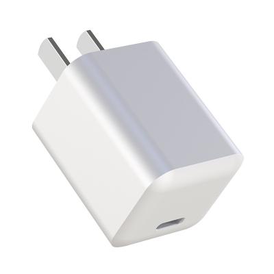 China Universal Mobile High Speed ​​Fast Phone Plug 20WPD USB C Charger PD 3.0 USA Quick Charger for sale