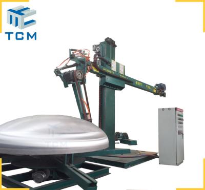 China Rust Removal Steel Tank Side Cover Automatic Stainless Steel Polishing Machine for sale