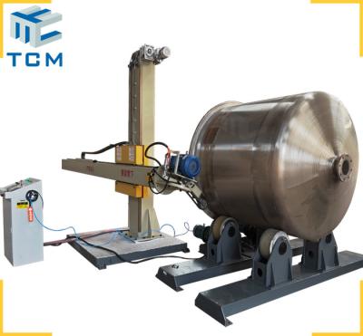 China Pressure Vessel Manufacturer Use Automatic Vessel Body Polishing Grinding Machine for sale