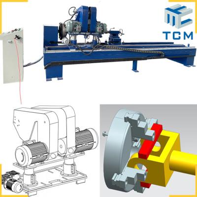 Cina Metallo cilindro idraulico canna cromata superficie esterna automatico lucidatore di tubi in acciaio inossidabile in vendita