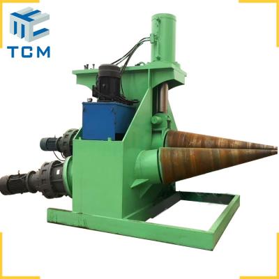 China 380V 400V 415V Steel Cone Shaping Rolling Machinery Cone Making Machine for sale