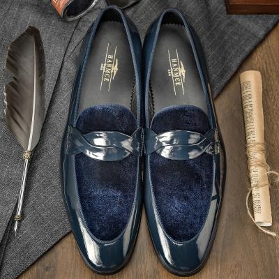 China 2021 New Style Fashion Handmade Loafer Mens Breathable Luxury Genuine Leather Wedding Shoes for sale