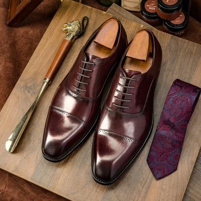 China Low MOQ RTS Breathable Product Wholesale Available Oxfords Men Formal Shoes for sale