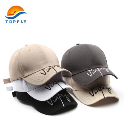 China COMMON Custom High Quality Panel Curved Sport Gorras Embroidery Golf Hat 6 Brim Hat OEM Designer Sports Baseball Cap for sale