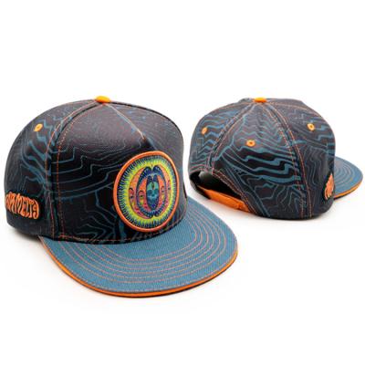 China JOINT Snapback Hat Custom Material Logo Embroidery Environmental Protection Sports Hat for sale