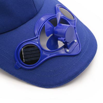 China COMMON 2022 new designs fan hat is colorful and refillable to bring cool in hot summer for unisex baseball cap for sale