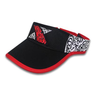 China Team Cap Custom Logo Plain Sun Visor Image Visor Hat Beach Sun Visor Hat Promotion Advertising Tourist for sale