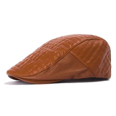 China Unique Irish Ivy Hat Dobby Faux Buckskin Flat Hat Newsboy Taxi Driver Driving Hat for sale