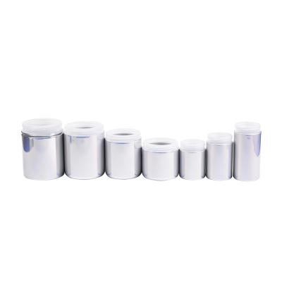 China Pharmaceutical wholesale light quartz iridescent canister for sports nutrition products for sale