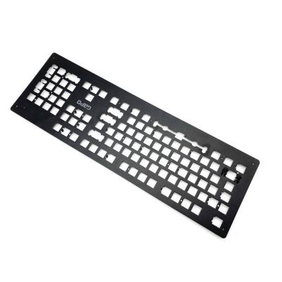 China Industrial Equipment Custom Anodized Aluminum CNC Keyboard Case Parts , CNC Machining Mechanical Keyboard for sale