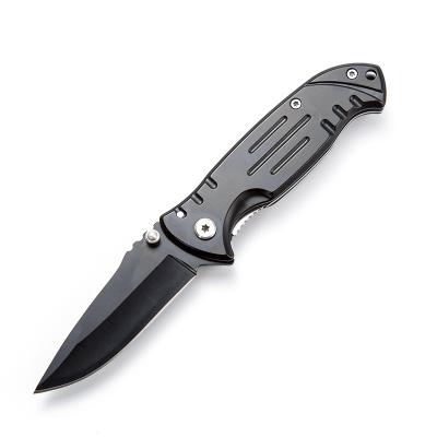 China Non-variable cuchillos corrosion resistance black survival pocket knife hunting tactical outdoor camping lower prices military wholesale for sale