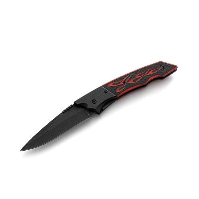 China New Handle The Group Of Ten Knife Outdoor Survival Stainless Steel Wholesale Non-variable Pocket Folding Tactical Camping Knife for sale