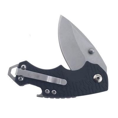 China Non-variable other ABS folding knife of Amazon best sellers sports handle folding knife plastic tactical pocket camping knife wholesale knives for sale