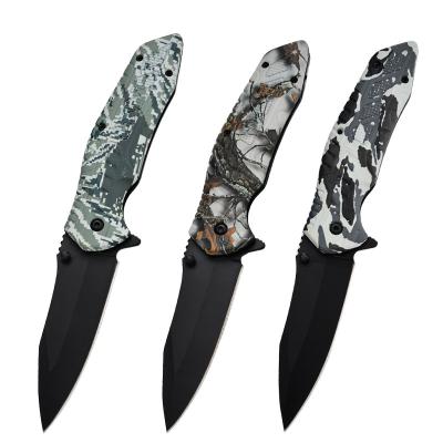 China Wholesale Strong Whistle Flintstone Outlet Factory Power Survival Field Survival Folding Knife Multifunctional Pocket Knives for sale