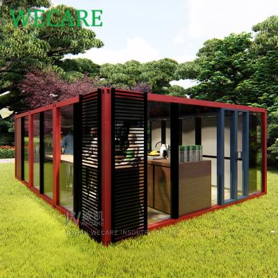 China Luxury Prefab Hotel Shipping Container House Prefab Homes for sale