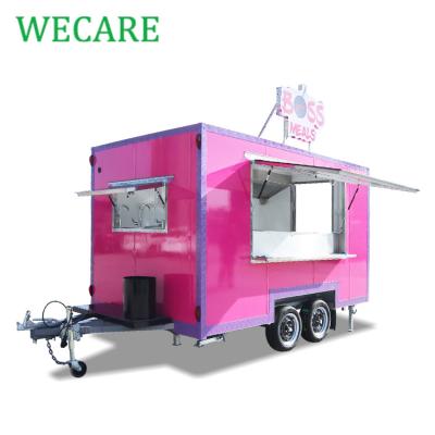 China Easy operate valid EEC VIN coffee truck ice cream truck WECARE small food van car for sale