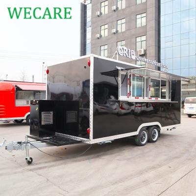 China Easy Operate WECARE Food Truck Concession Food Trailer For USA for sale