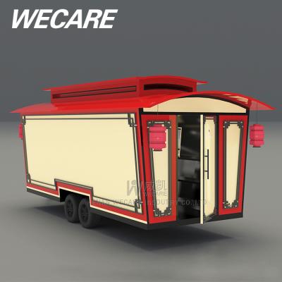 China Small commercial catering cafe fast food truck trailer fast food kiosk for sale for sale