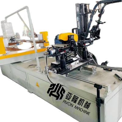 China Garment Shops Semi-automatic Paper Tube Finishing Machine With Core Paper Tube Making Machine For DTY for sale