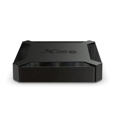 China 2020 Newest Android TV Box X96Q 1gb 8gb 2gb 16gb Allwinner H313 Quad Core wifi Android 10 TV Box H.265 2020 for sale