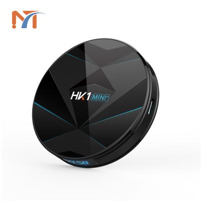 China H.265/H.264 TV BOX HK1 MINI+ RK3318 Quad Core 2GB/4GB 16GB/32GB Dual Core 2GB/4GB 16GB/32GB Android 9.0 Quad Dual Wifi Internet Mini Plus Android TV Box 4k for sale