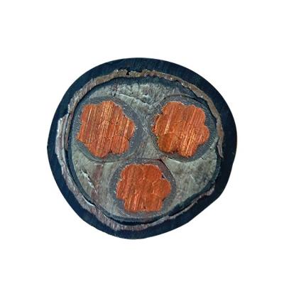 China Underground or construction 0.6/1Kv 3 core 120mm2 240mm xlpe 500mm2 insulated underground armored power cable for sale