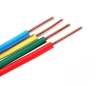 China Aerial Household Wiring Electrical Cable Color Code RVV Wire for sale