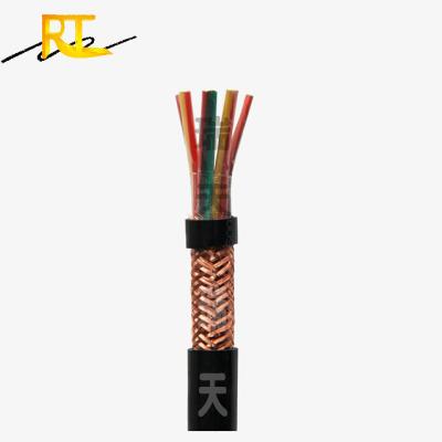 China Construction 12 Core 24 Core 0.75mm2 1mm ZR-KVVRP KVVR Flexible Multicore Control Cable for sale