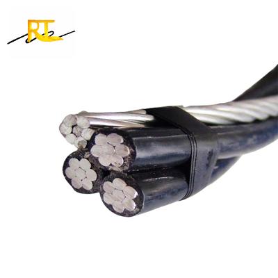 China IEC 227 BT aerial xlpe ABC aluminum cable price 3 phase 185mm 95mm 70mm 50mm 35mm wire 4 core 16mm 50mm for sale