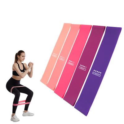 China Elastic Bands For Loop 2021 Elastic Fitness Yoga Fitness Band Latex Resistance Loop Sports Strength Resistance Bands Set for sale