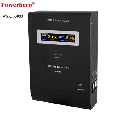 China off-grid solar system 3KVA solar system use off-grid solar inverter with MPPT controller for sale