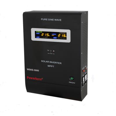 China off-grid solar system off grid type 5KVA PV solar inverter with MPPT charger for sale