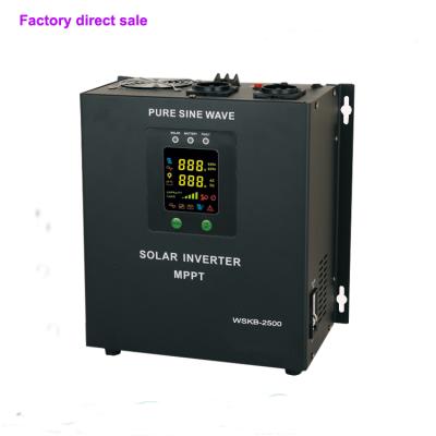 China Solar System 2500VA Off-Grid Type Pure Sine Wave Solar Inverter With MPPT Charger Controller for sale