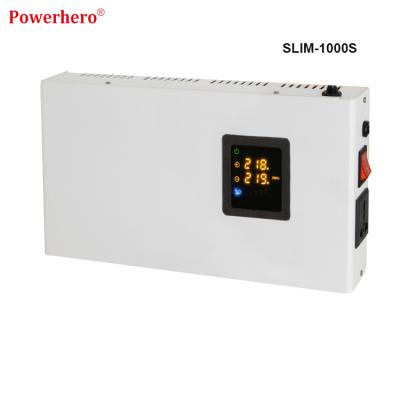 China SVC 1000VA Slim Case Automatic Voltage Regulator Stabilizer for sale