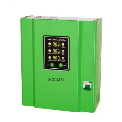 China Solar Charger Controller SCC 20A MPPT Charger Controller with Higher Charging Efficiency for sale