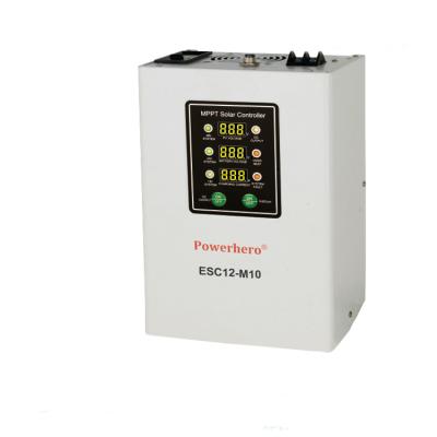 China Solar Charger Controller 12V 10A Charger Controller MPPT Type With 3 Stage Intelligent Charging Functions for sale